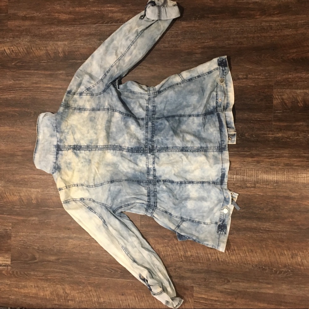 Denim Utility Jacket🎣 - Picture 4 of 4